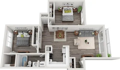 Floor plan Rouge
