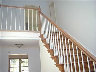Entry Foyer Oak Staircase
