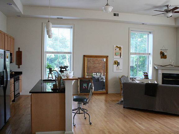 Kitchen and Living Room