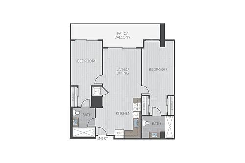Floor plan Plan 2C