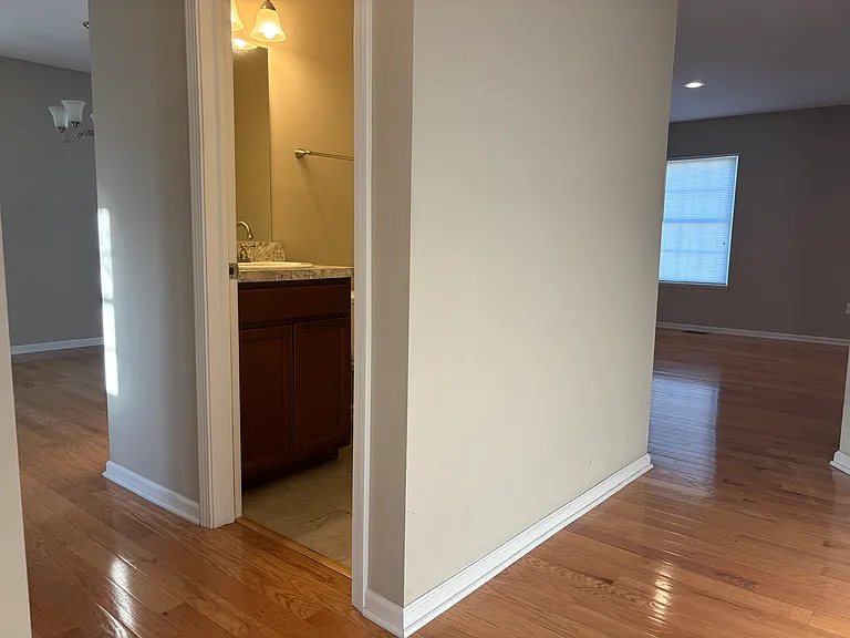 Half bath on the main living floor
