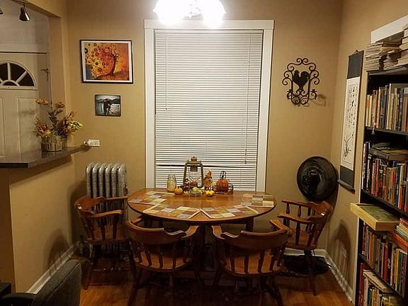 Separate dining area
