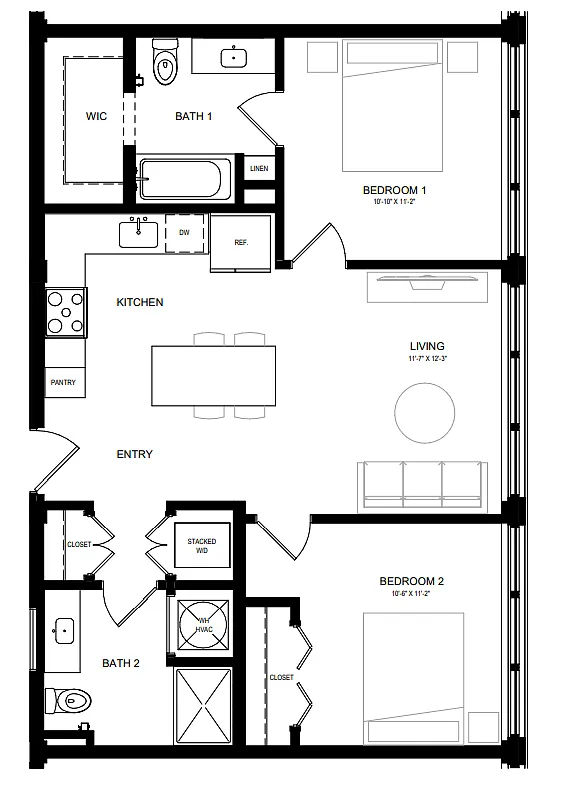Floor plan Caulder