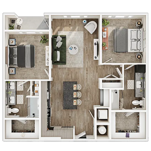 Floor plan B3