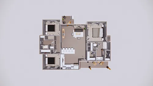 Floor plan 3 Bedroom