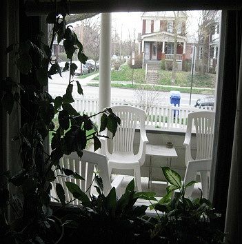 Large Windows and Porch