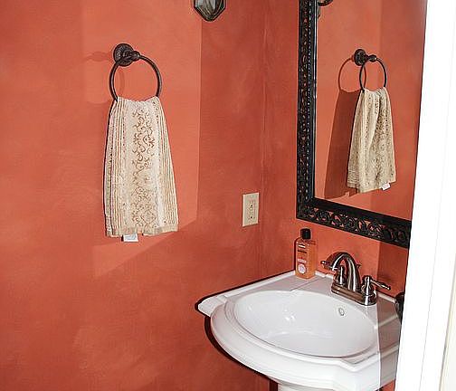 Half Bath off the Foyer