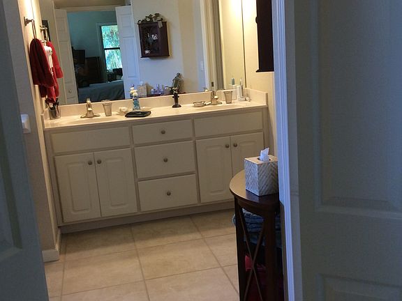 Master bath vanity