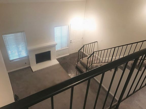 Living room view from second floor