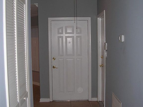 Front door entrance into home.