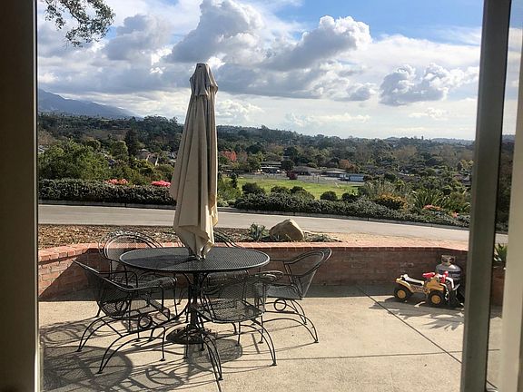 View from kitchen