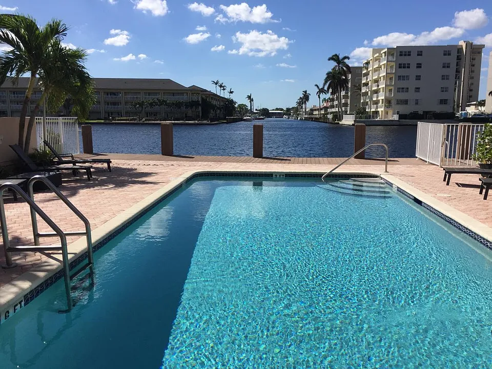 Private heated pool
