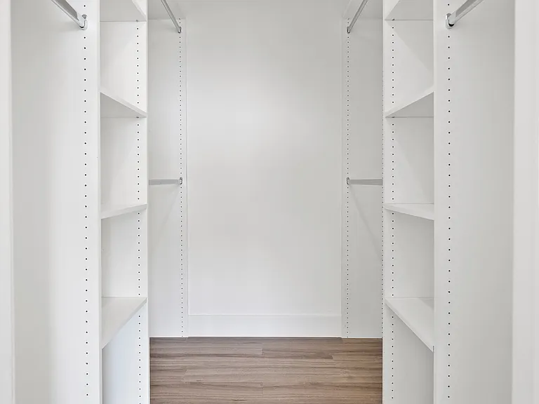 Walk-In Closet with Shelving