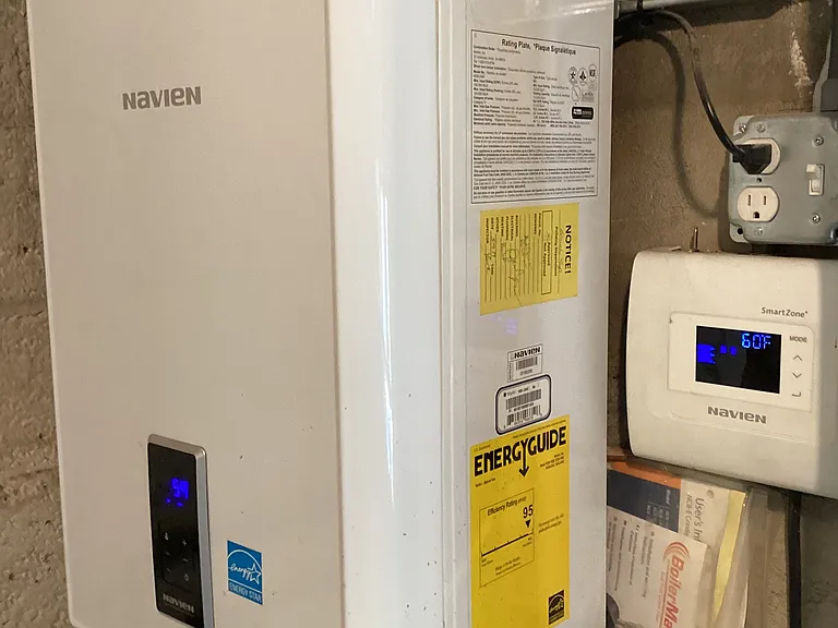 New boiler.