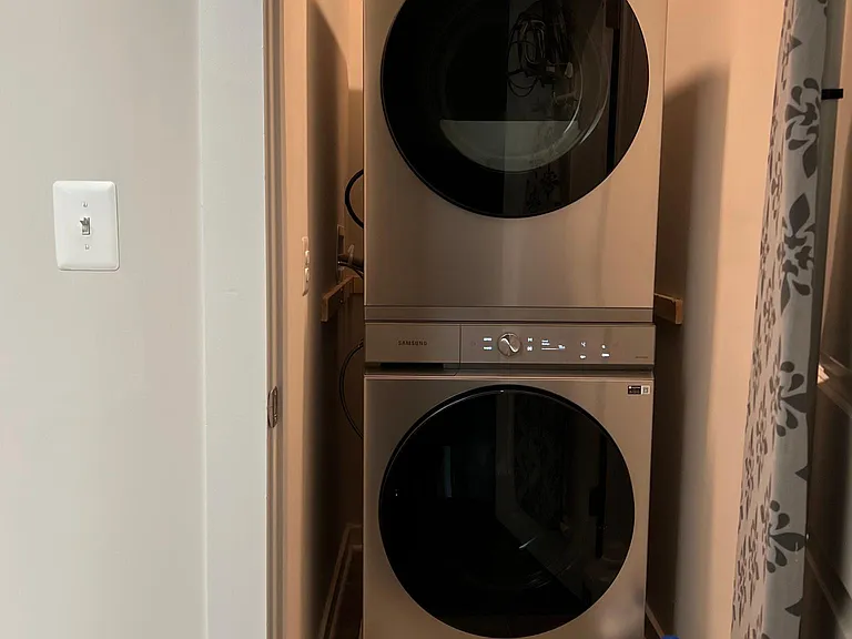 Washer and dryer