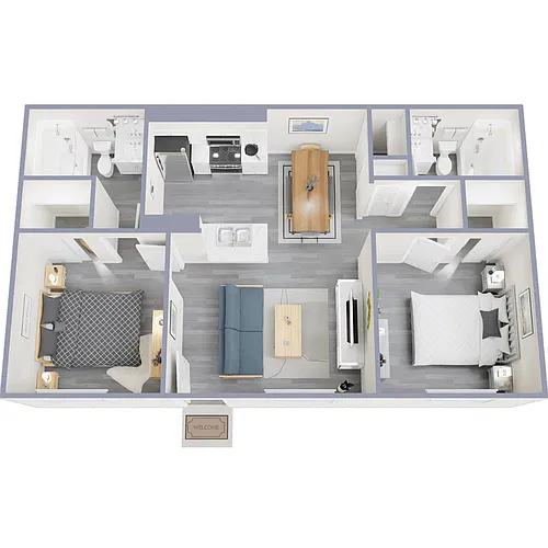 Floor plan B2