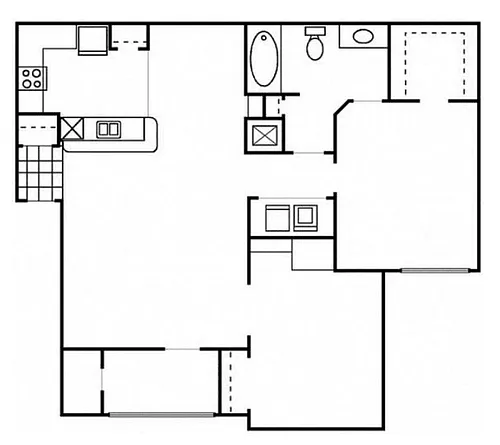 Floor plan The 961