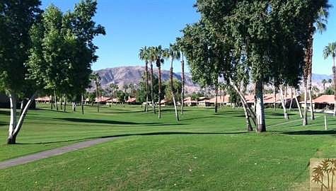 View from patio of 119 Camino Arroyo north  This home has double fairway views