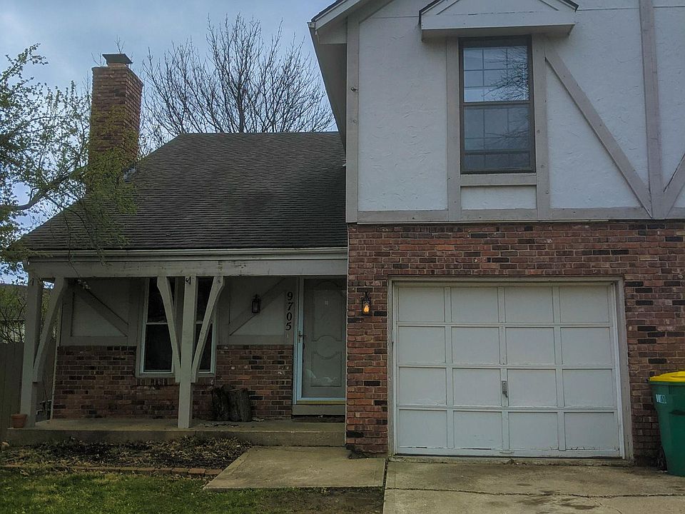 The outside of the duplex.