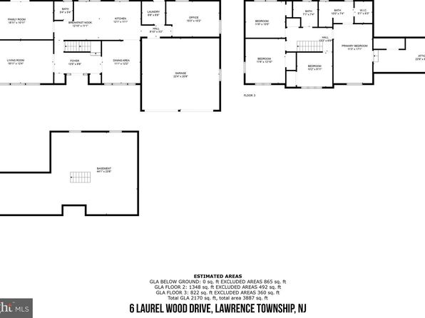 6 Laurel Wood Dr, Lawrence Township, NJ 08648