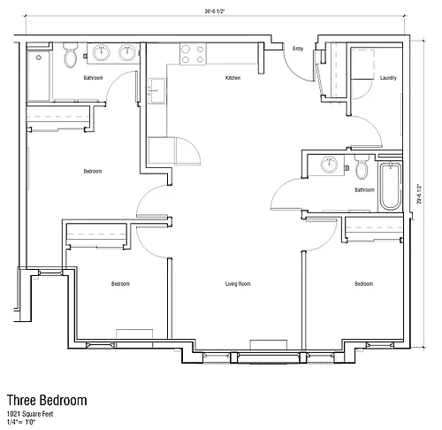 Floor plan 3X2
