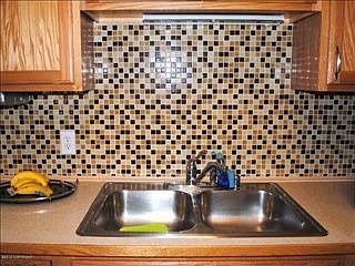 Newly Tiled Backsplash