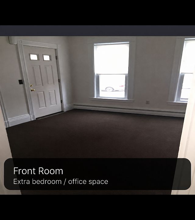 Bedroom 2 or great office or roommate space as it has its own entrance and porch.
