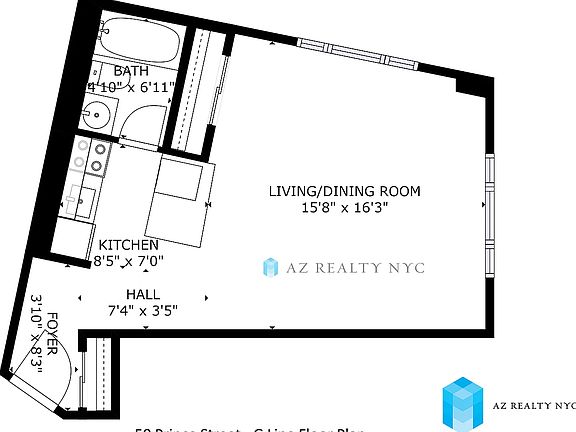2nd image of 50 Prince St APT 2g