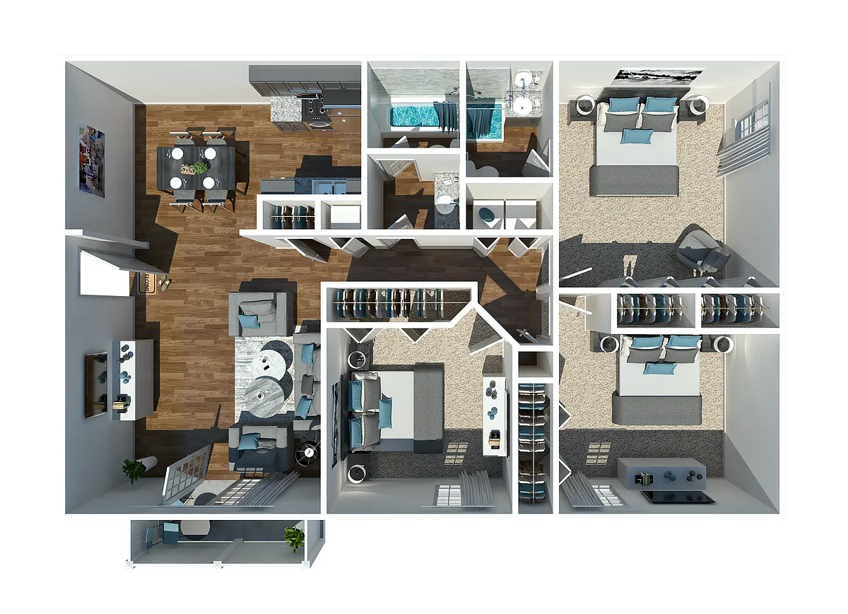 Floor plan The Titanium