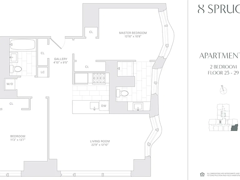 8 Spruce St #26J — Photo 2