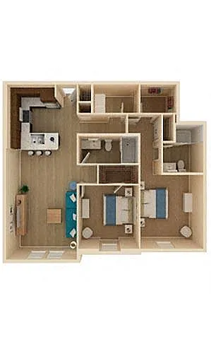 Floor plan Oasis II
