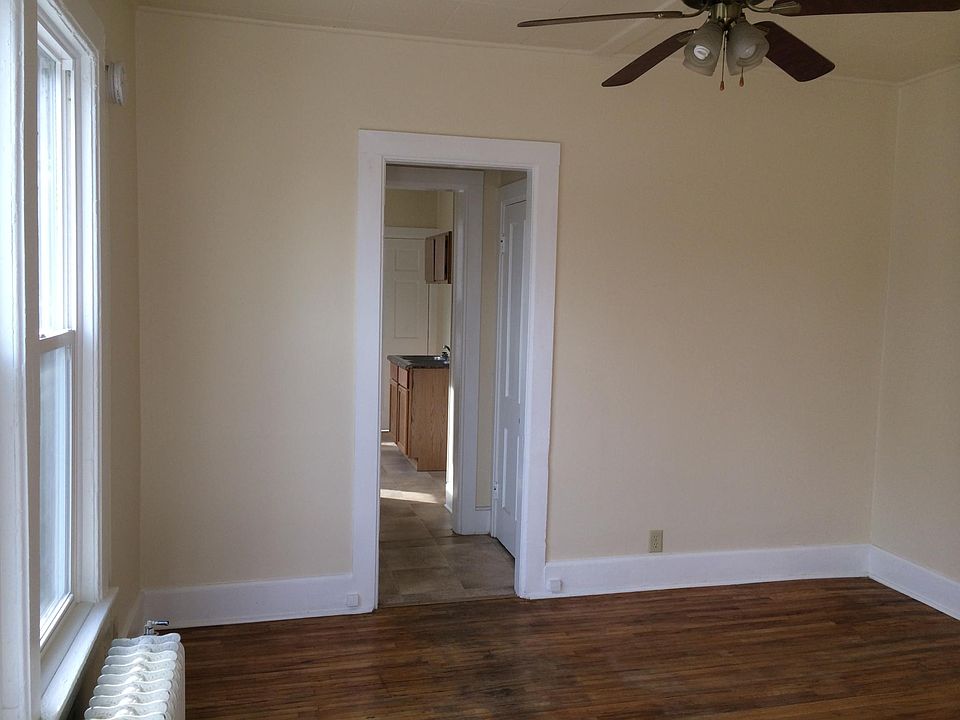 View of Living Room from the front door. (There is no Bedroom.)