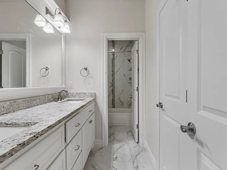 Jack and Jill bathroom