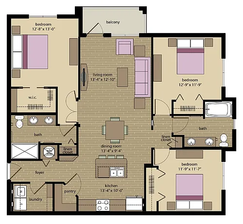 Floor plan C2