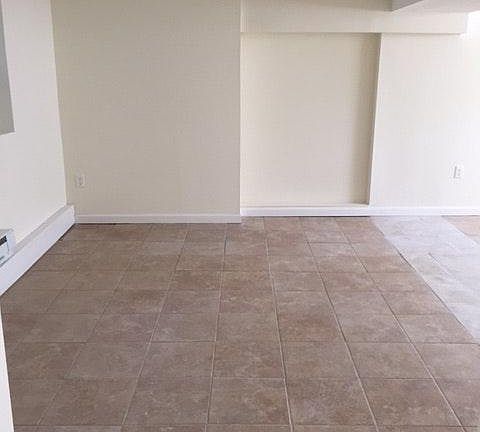 Lower level bedroom/living area