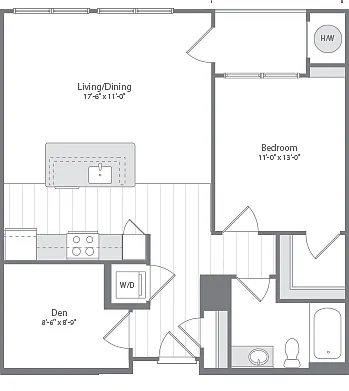 Floor plan A1G