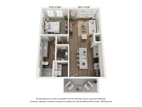 Floor plan Chase