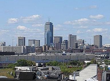 City Views from Roof Deck