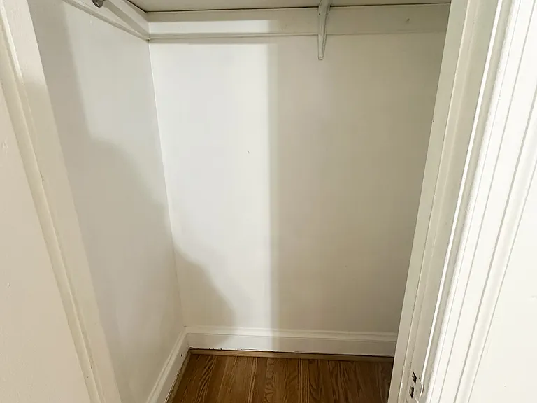 Ample closet space