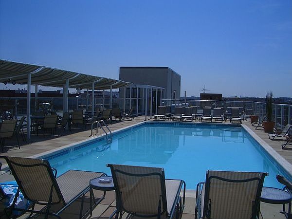 Building Roof Top Pool w/ City Views