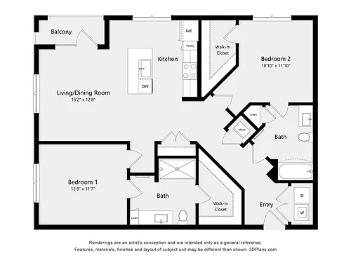 Floor plan B1