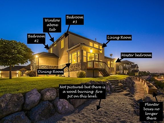 Labeled back of house