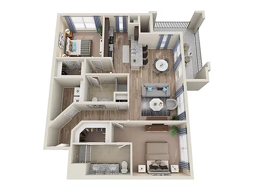 Floor plan B2