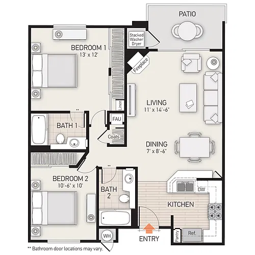 Floor plan Plan C