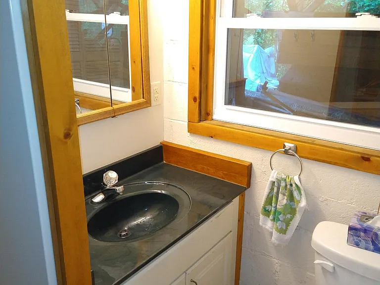 Med cabinet storage under sink
