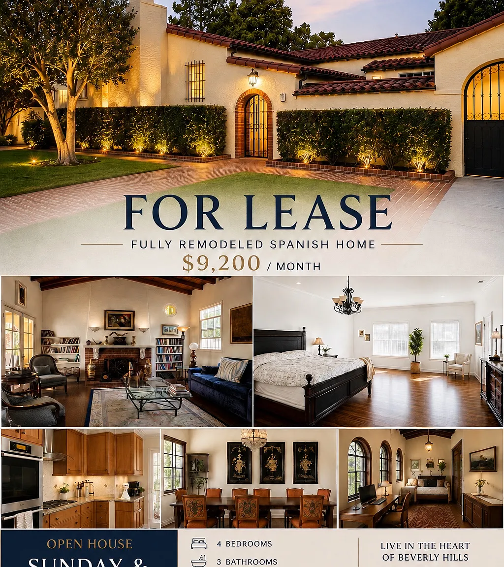 4 bed, 2176 sqft, $9,200 — Photo 1