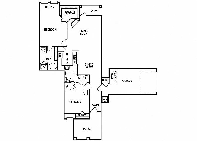 Floor plan B4