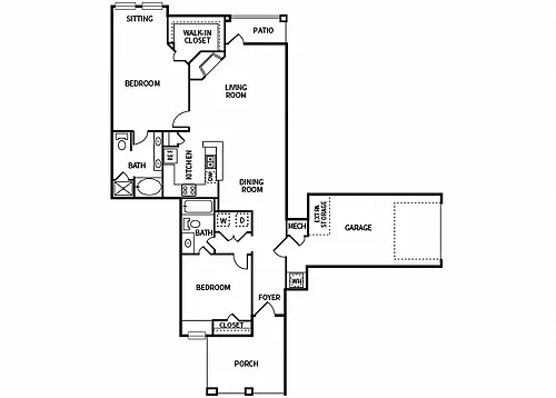 Floor plan B4
