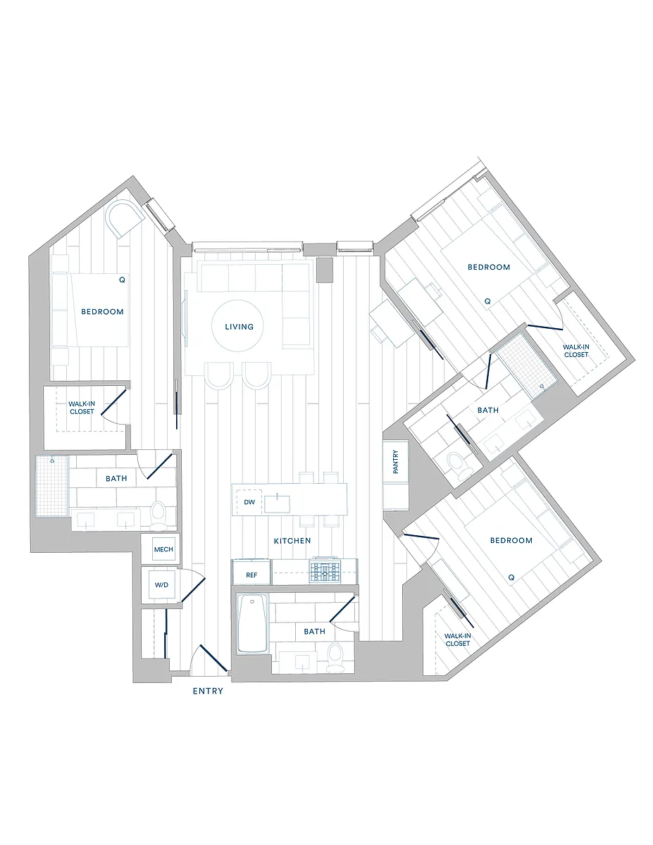 Floor plan BD2-PH