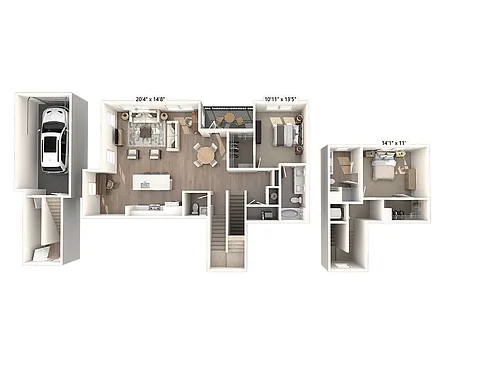 Floor plan B8D-1708